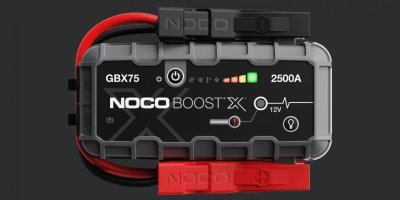 startovací box + power banka, startovací proud 2500A NOCO GBX75 (USA)