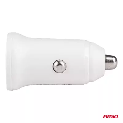 USB nabíjačka PCH PRO-07 USB-C+USB 20W 12/24V