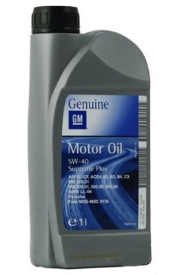 Motorový olej GM 5W40 1L