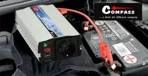 Menič napätia 12/230V 600W + USB
