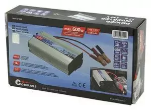 Menič napätia 12/230V 600W + USB