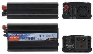 Menič napätia 12/230V 550W + USB