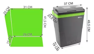 Chladiaci box 22l 230V/12V ECO