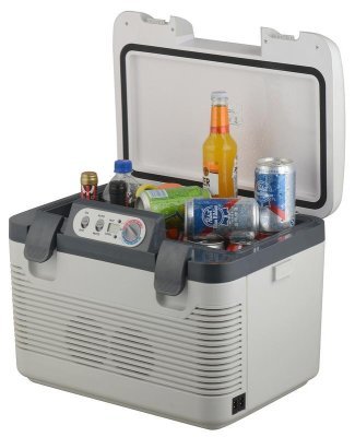 Chladiaci box 19l + displej 230V/24V/12V DOUBLE