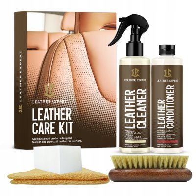 Leather Expert Care Kit Súprava na čistenie a starostlivosť o kožu stredná 2x 250ml