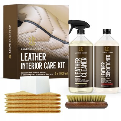 Leather Expert Care Kit Súprava na čistenie a starostlivosť o kožu veľká 2x 1000ml
