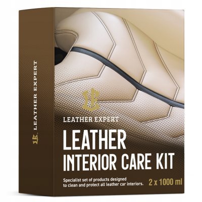 Leather Expert Care Kit Súprava na čistenie a starostlivosť o kožu veľká 2x 1000ml