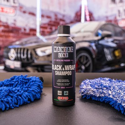 MAFRA MANIAC LINE - šampón na čierny alebo fóliovaný povrch 500 ml