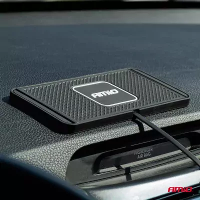 Bezdrôtová indukčná nabíjačka do auta 15W AMIO-03144
