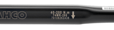 Mechanický nastaviteľný momentový kľúč, 40-200 Nm