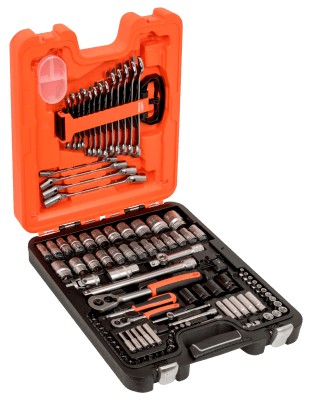 Gola sada 1/4”, 1/2” a kombinované kľúče. 106 kusov