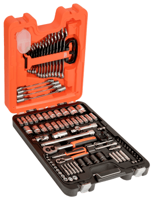 Gola sada 1/4”, 1/2” a kombinované kľúče. 94 kusov