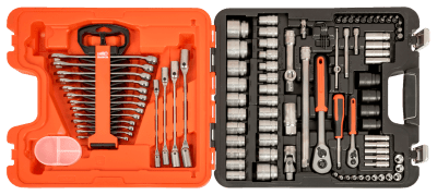 Gola sada 1/4”, 1/2” a kombinované kľúče. 94 kusov
