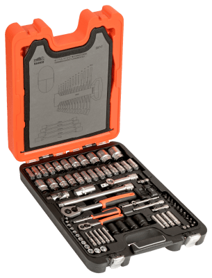 Gola sada 1/4”, 1/2” a kombinované kľúče. 94 kusov