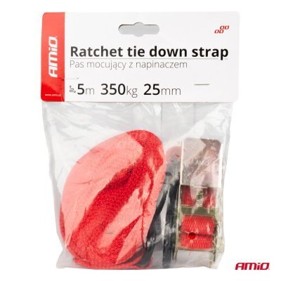 Popruh s ráčnou 350kg 25mm 5m BELT-01