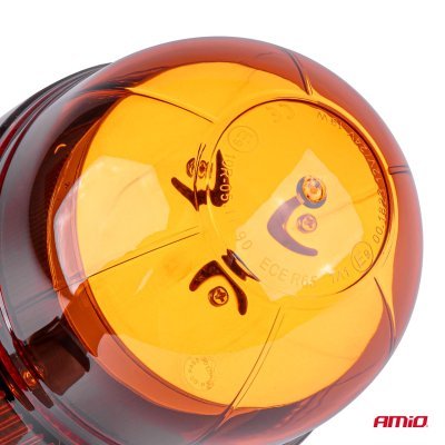 Výstražný LED maják WAR09P, ECE R10 R65 39LED 12/24V IP56