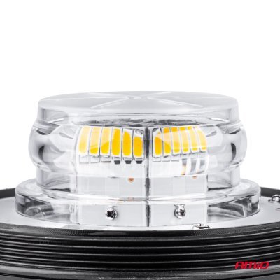 Výstražný maják pevný W03B na 3 skrutky R65 R10 36LED 12 / 24V IP56