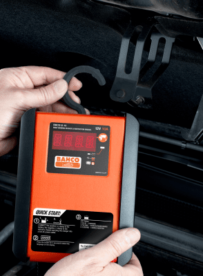 BAHCO - 10 ampérová plne automatická nabíjačka 12V batérií