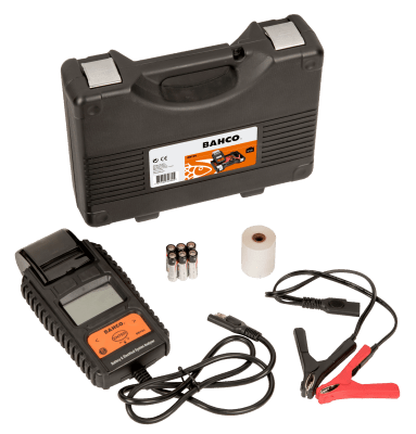BAHCO BBT80 - digitálny tester 6 V a 12 V akumulátorov s tlačiarňou