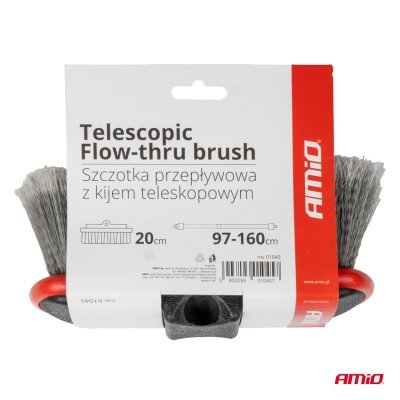 Kefa na umývanie auta s pripojkou vody 98-168cm / 20,3cm - Brush-06