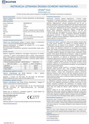 Nitrilové rukavice Nitrylex Basic veľkosť S, 100 ks
