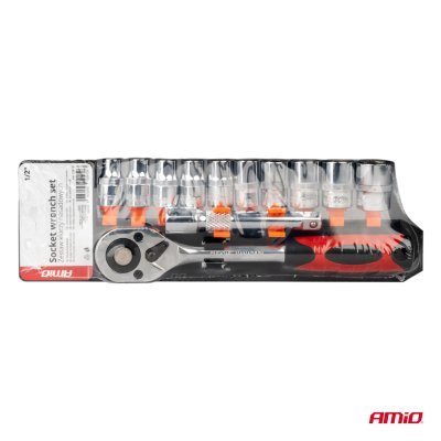 Sada nástrčných kľúčov 1" 10-24 mm, gola sada 11ks