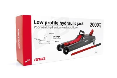Hydraulický zdvihák nízkoprofilový 2T CE