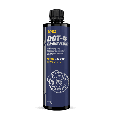 Mannol 3002 DOT-4 Brake Fluid - 500ml (490g)