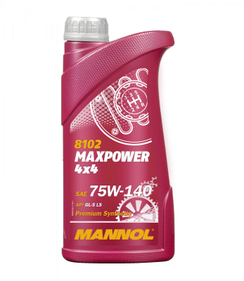Mannol 8102 Maxpower 4x4 75W-140 GL-5 - 1L