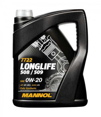 Mannol 7722 Longlife 508/509 0W-20 - 5L