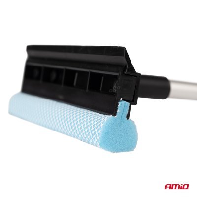 Hliníková čistiaca stierka na okná 20 cm hlava 46/70 cm AMiO-03854
