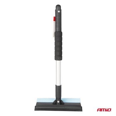 Hliníková čistiaca stierka na okná 20 cm hlava 46/70 cm AMiO-03854