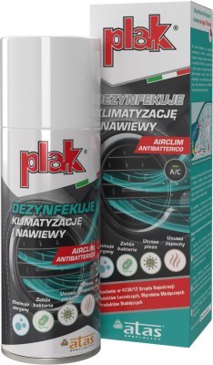 Atas Plak Airclim 200 ml - prípravok na dezinfekciu klimatizácie