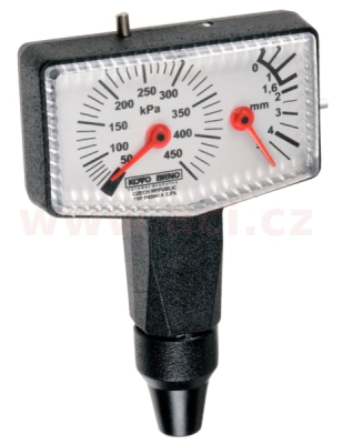 Pneumerač s hlbkomerom výroba CZ
