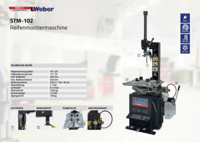 Pneuservisný set WEBER AM358