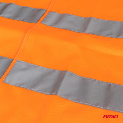 Výstražná vesta oranžová SV-02 z certifikátom
