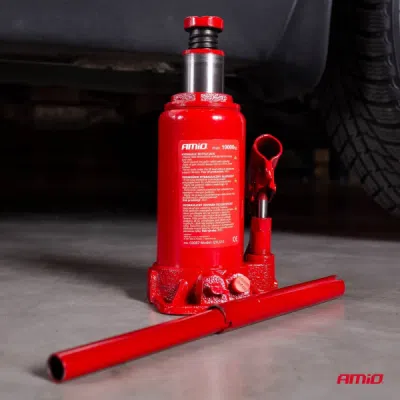 Hydraulický piestový zdvihák 10T v PVC boxe AMIO-04184