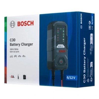 Nabíjačka batérií BOSCH C30 - 6V/12V 5 Ah - 120 Ah