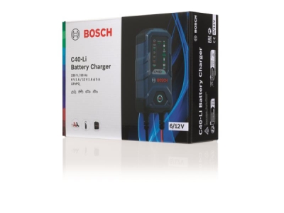 Nabíjačka batérií BOSCH C40 Li - 6V/12V 1,2 Ah - 120 Ah