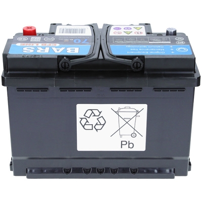 Akumulátor Bars EFB 12V 70Ah 720A/EN