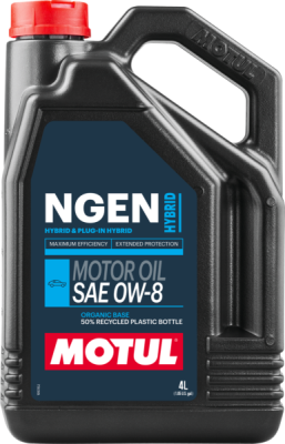 Motul NGEN Hybrid 0W-8 - 4L