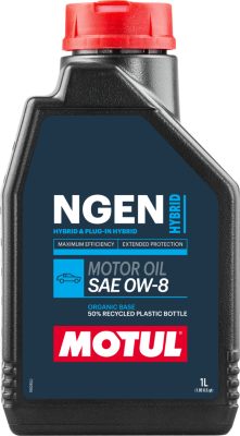Motorový olej MOTUL NGEN HYBRID 0W-8, 1L