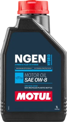 Motorový olej MOTUL NGEN HYBRID 0W-8, 1L