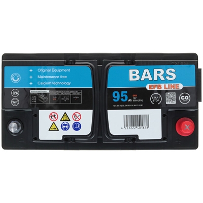 Akumulátor Bars EFB 12V 95Ah 850A/EN