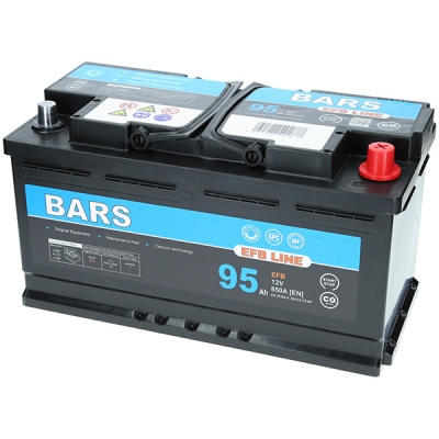 Akumulátor Bars EFB 12V 95Ah 850A/EN