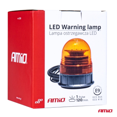 Výstražný maják W02M magnetický R65 R10 36LED 12 / 24V IP56
