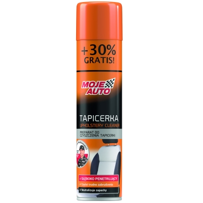 MOJE AUTO Pena na čistenie čalúnenia 400 ml (+ 30 % nyvyše - 520 ml Akcia)