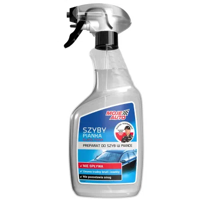 MOJE AUTO Penový čistič na okná 650ml