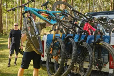 YAKIMA GATEKEEPER EVO MD black - nosič 5 bicyklov na pickup