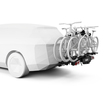 THULE EASYFOLD 3 (944) + ADAPTER - nosič 3 bicyklov na ťažné zariadenie